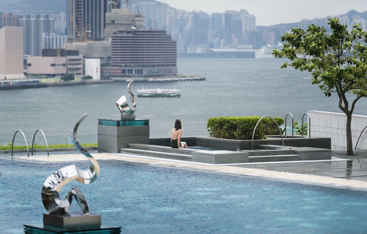 Four Seasons Hotel Hong Kong Dış mekan fotoğraf